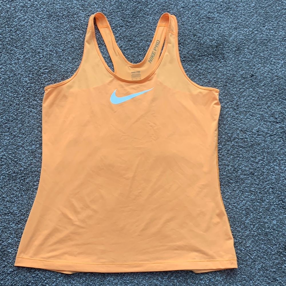Nike dry fit tank new XL orange
